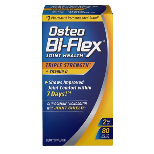 Osteo Bi-Flex Joint Health Triple Strength + Vitamin D, 80 Ct - My Vitamin Store
