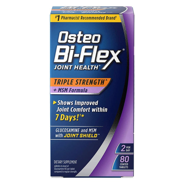 Osteo Bi-Flex Joint Health Triple Strength With MSM, 80 Ct - My Vitamin Store