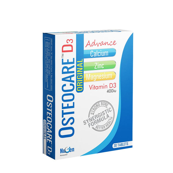 Osteocare D3 Advance Original Tablet, 30 Ct - Nugen - My Vitamin Store