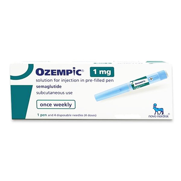 Ozempic (Semaglutide) Injection Pen, 1 mg for Type 2 Diabetes - My Vitamin Store