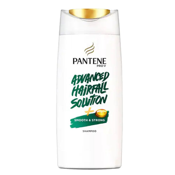 Pantene Advanced Hairfall Solution + Smooth & Strong Shampoo, 650ml - My Vitamin Store