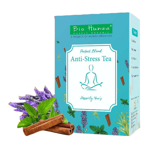 Perfect Blend Anti Stress Tea - Bio Hunza - My Vitamin Store