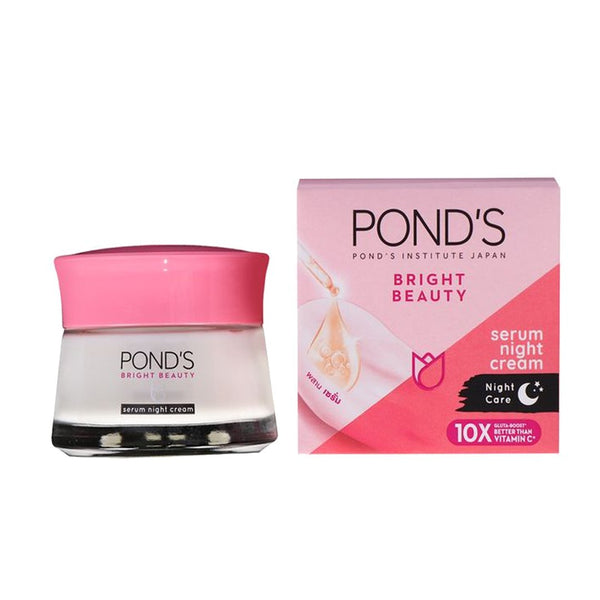 Pond's Bright Beauty Serum Night Cream, 50g - My Vitamin Store