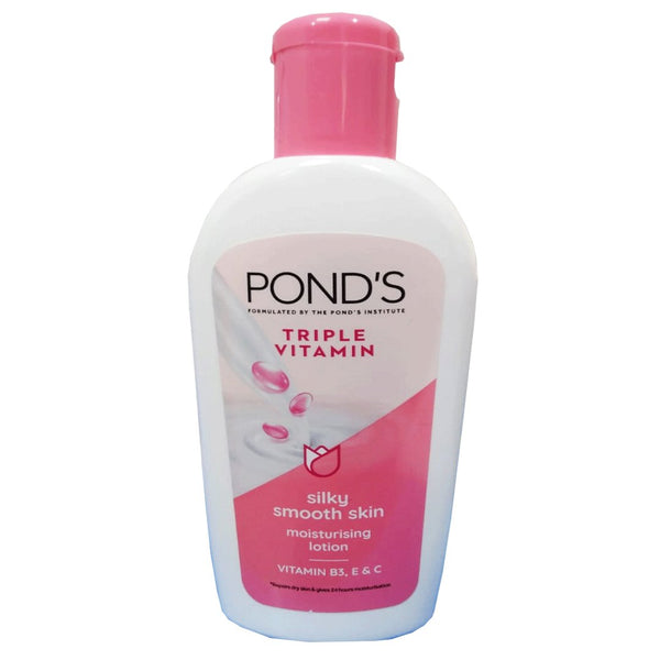 Pond's Triple Vitamin Silky Smooth Skin Moisturising Lotion, 200ml - My Vitamin Store
