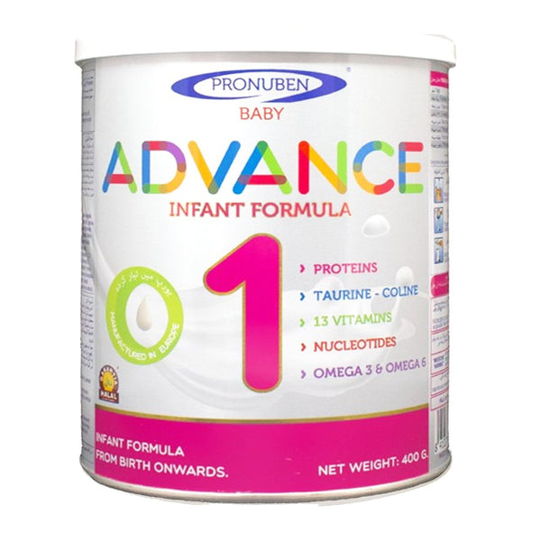 Pronuben Baby Advance 1 Infant Formula, 400g - My Vitamin Store
