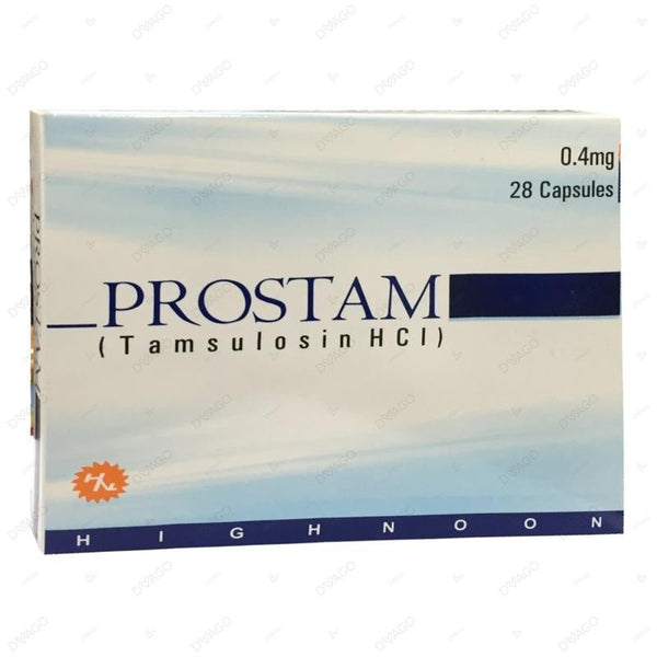 Prostam 0.4mg Capsules, 28 Ct - Highnoon - My Vitamin Store