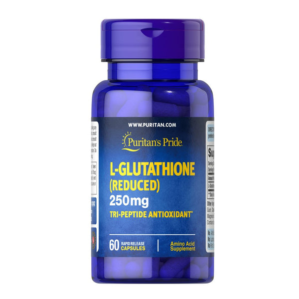 Puritan's Pride L-Glutathione (Reduced) 250mg, 60Ct - My Vitamin Store