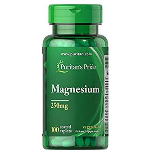 Puritan's Pride Magnesium 250mg, 100 Ct - My Vitamin Store