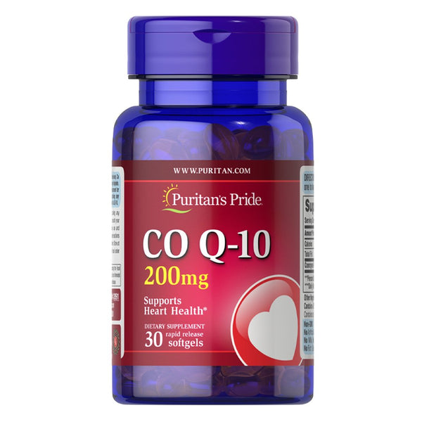 Puritan's Pride Q-SORB CoQ-10 200 mg, 30 Ct - My Vitamin Store