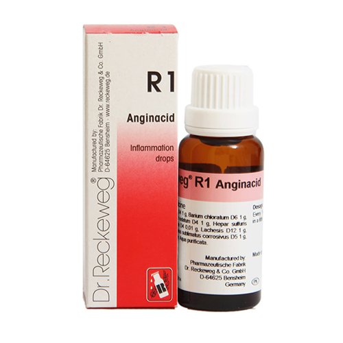 R1 Anginacid for Inflammation - Dr. Reckeweg - My Vitamin Store
