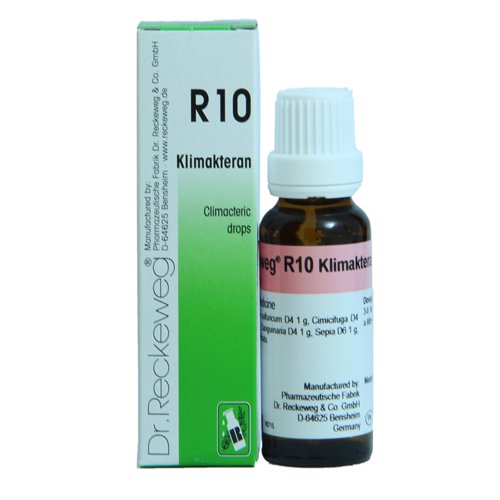 R10 Climacteric for Irregular Menstruation - Dr. Reckeweg - My Vitamin Store