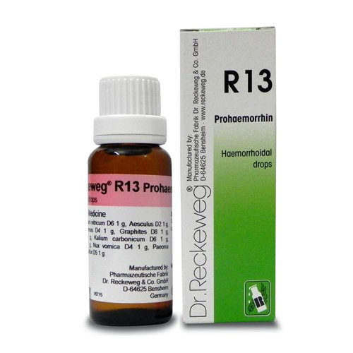 R13 Prohaemorrhin for Hemorrhoids - Dr. Reckeweg - My Vitamin Store