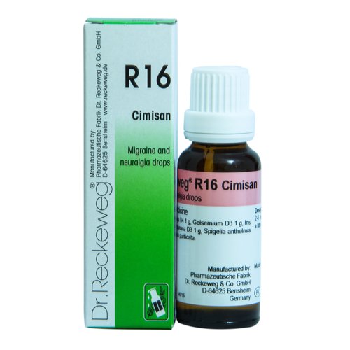 R16 for Migraine and Headaches - Dr. Reckeweg - My Vitamin Store