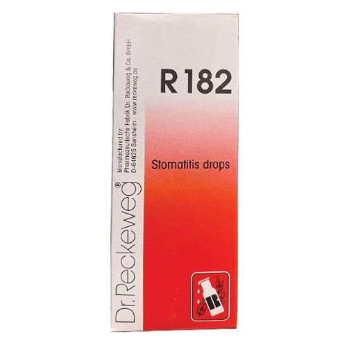 R182 Drops for Stomatitis - Dr. Reckeweg - My Vitamin Store
