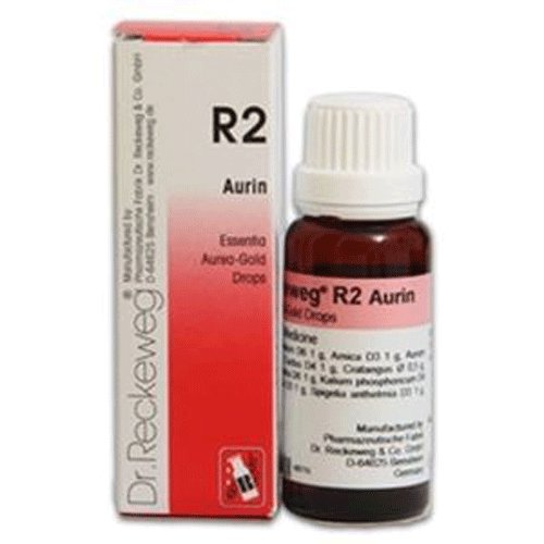 R2 Aurin Gold Drops For Essentia Aurea - Dr. Reckeweg - My Vitamin Store