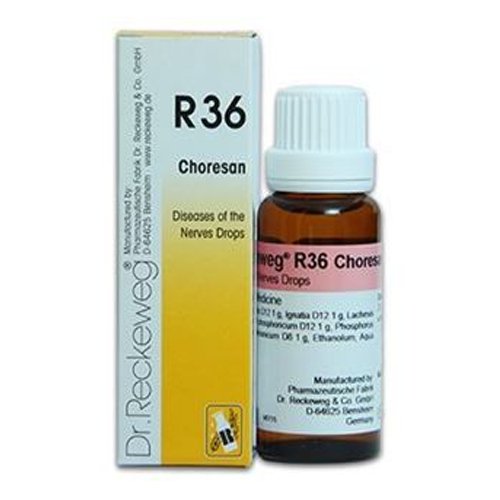R36 Drops for Diseases of the Nerves - Dr. Reckeweg - My Vitamin Store