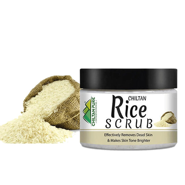 Rice Face & Body Scrub, 100ml - Chiltan Pure - My Vitamin Store
