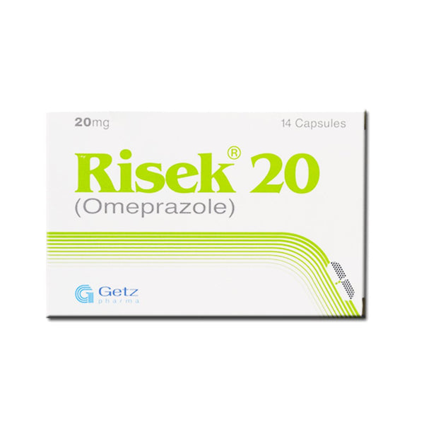 Risek 20 (Omeprazole), 21 Ct - My Vitamin Store