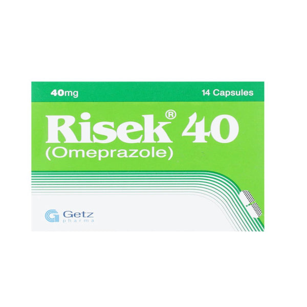 Risek 40 (Omeprazole), 14 Ct - My Vitamin Store