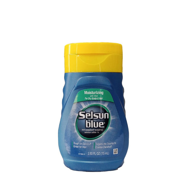Selsun Blue Moisturizing Anti Dandruff Shampoo, 75ml - My Vitamin Store