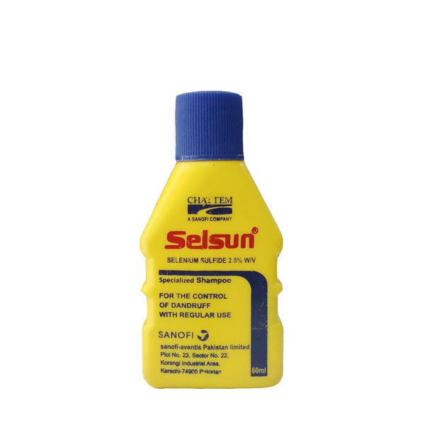 Selsun Dandruff Control Shampoo, 60ml - My Vitamin Store