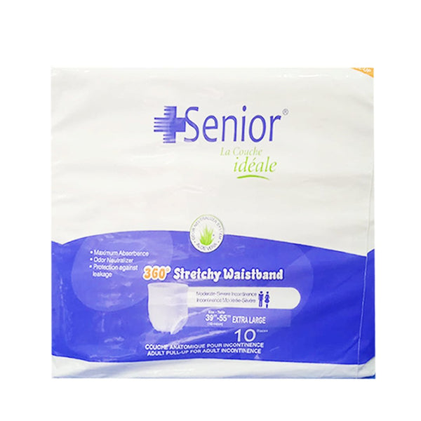 Senior Adult Pull Up Diaper Pants (Extra Large), 10 Ct - My Vitamin Store