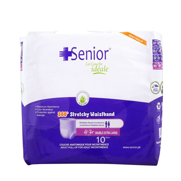 Senior Adult Pull Ups (Double Extra Large Diaper Pants), 10 Ct - My Vitamin Store