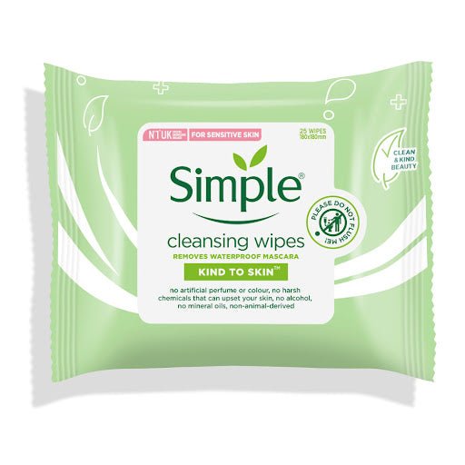Simple Cleansing Wipes, 25 Ct - My Vitamin Store