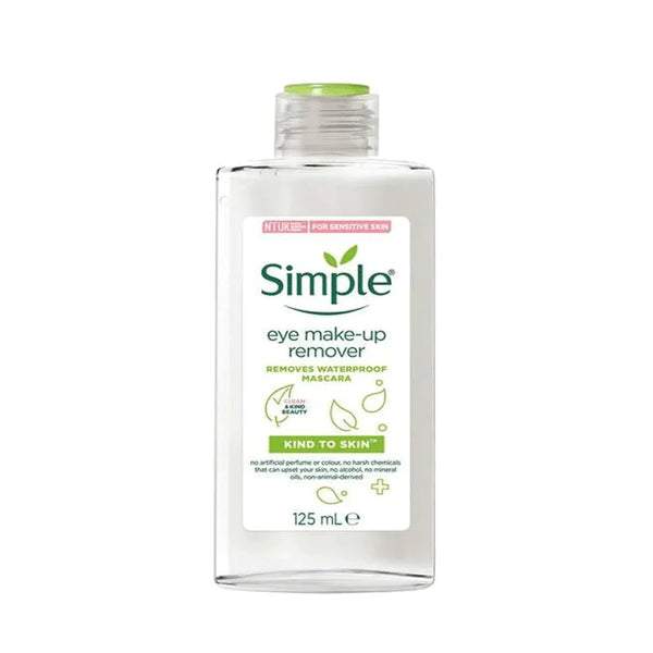 Simple Eye Make-Up Remover For Sensitive Skin, 125ml - My Vitamin Store