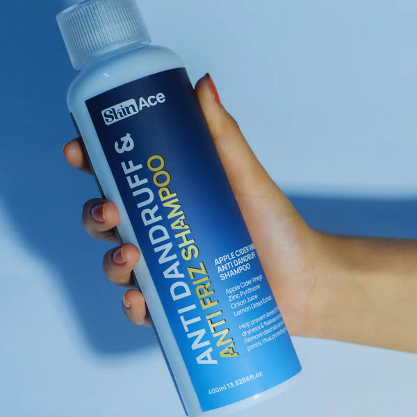 Skin Ace Anti Dandruff & Anti Friz Shampoo, 400ml - My Vitamin Store