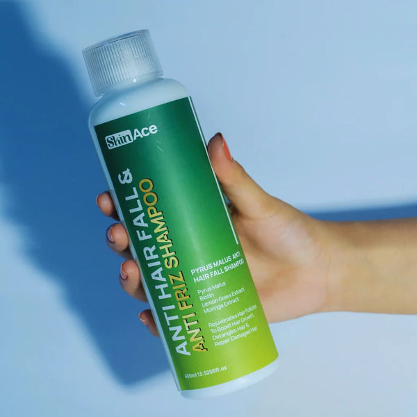 Skin Ace Anti Hair Fall & Anti Friz Shampoo, 400ml - My Vitamin Store