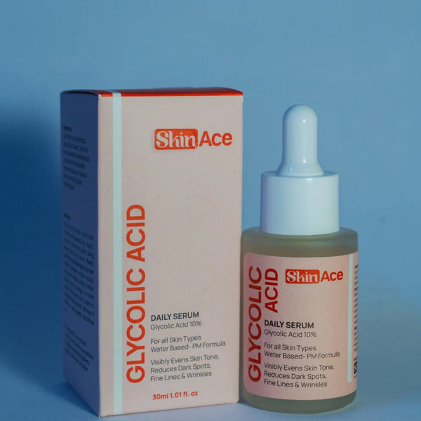 Skin Ace Glycolic Acid Daily Serum, 30ml - My Vitamin Store
