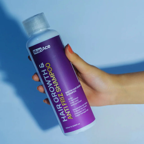 Skin Ace Hair Growth & Anti Friz Shampoo, 400ml - My Vitamin Store