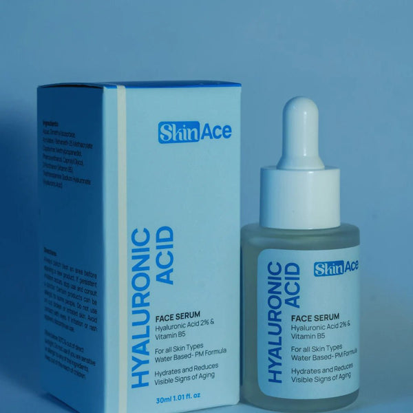 Skin Ace Hyaluronic Acid Face Serum, 30ml - My Vitamin Store