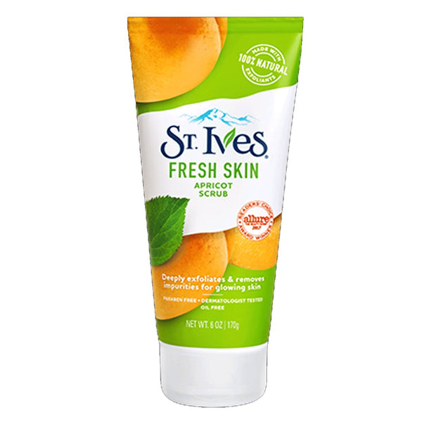 St. Ives Fresh Skin Apricot Scrub, 170g - My Vitamin Store