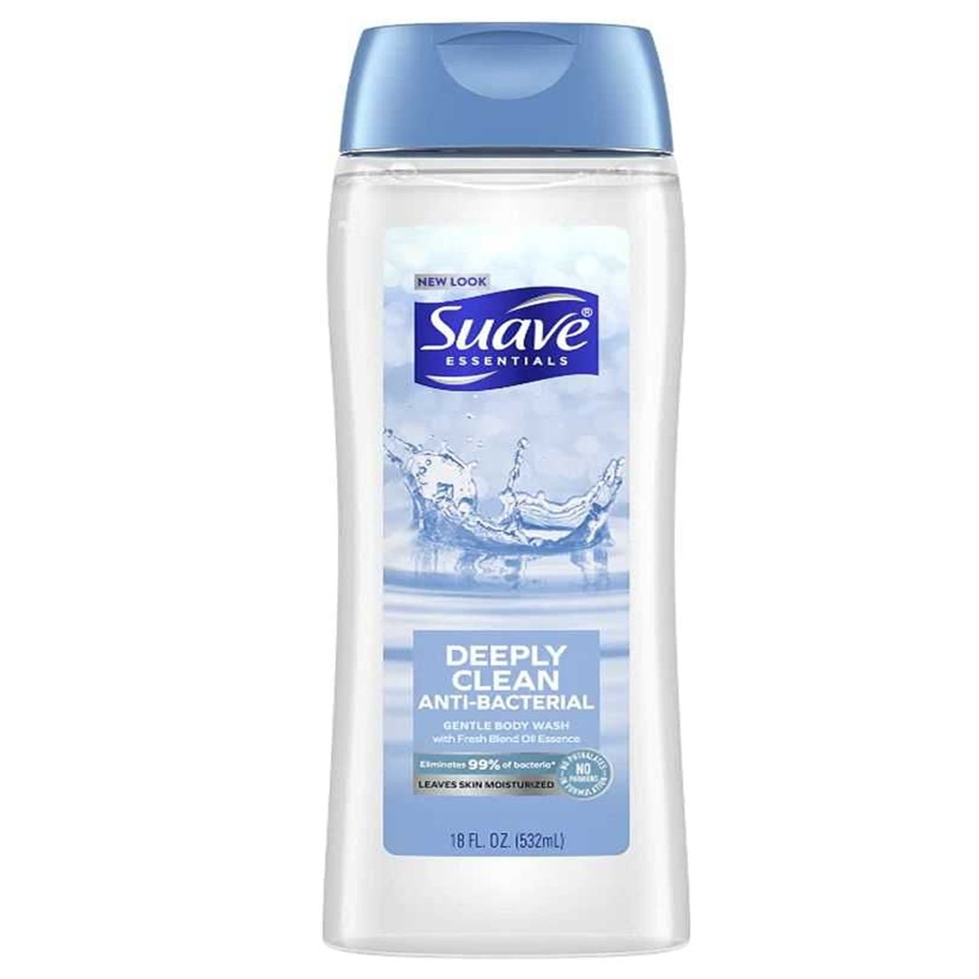 Suave Essentials Deeply Clean Anti-Bacterial Gentle Body Wash, 532ml - My Vitamin Store