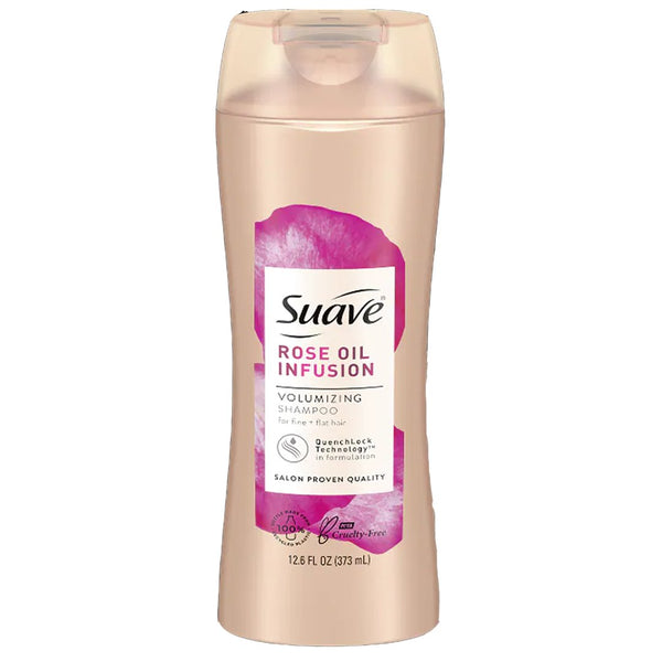 Suave Rose Oil Infusion Volumizing Shampoo, 373ml - My Vitamin Store