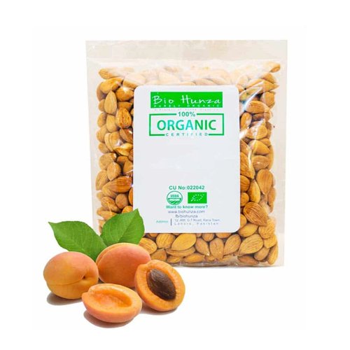 Sweet Apricot Kernels 100% Organic - Bio Hunza - My Vitamin Store