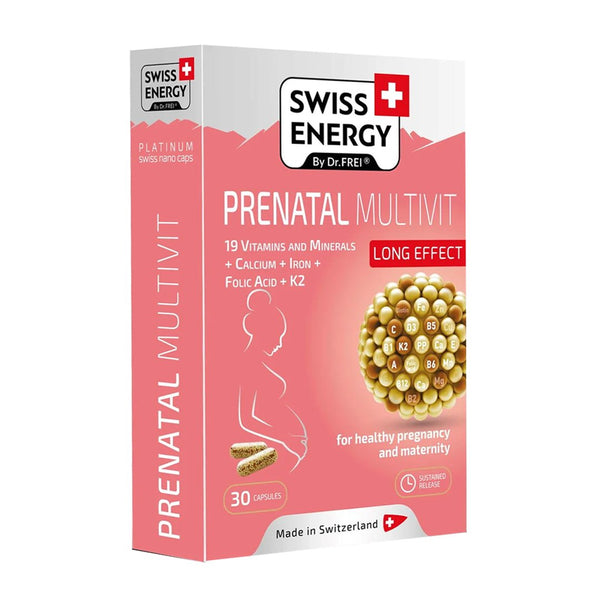 Swiss Energy Prenatal Multivit Capsule, 30 Ct - My Vitamin Store
