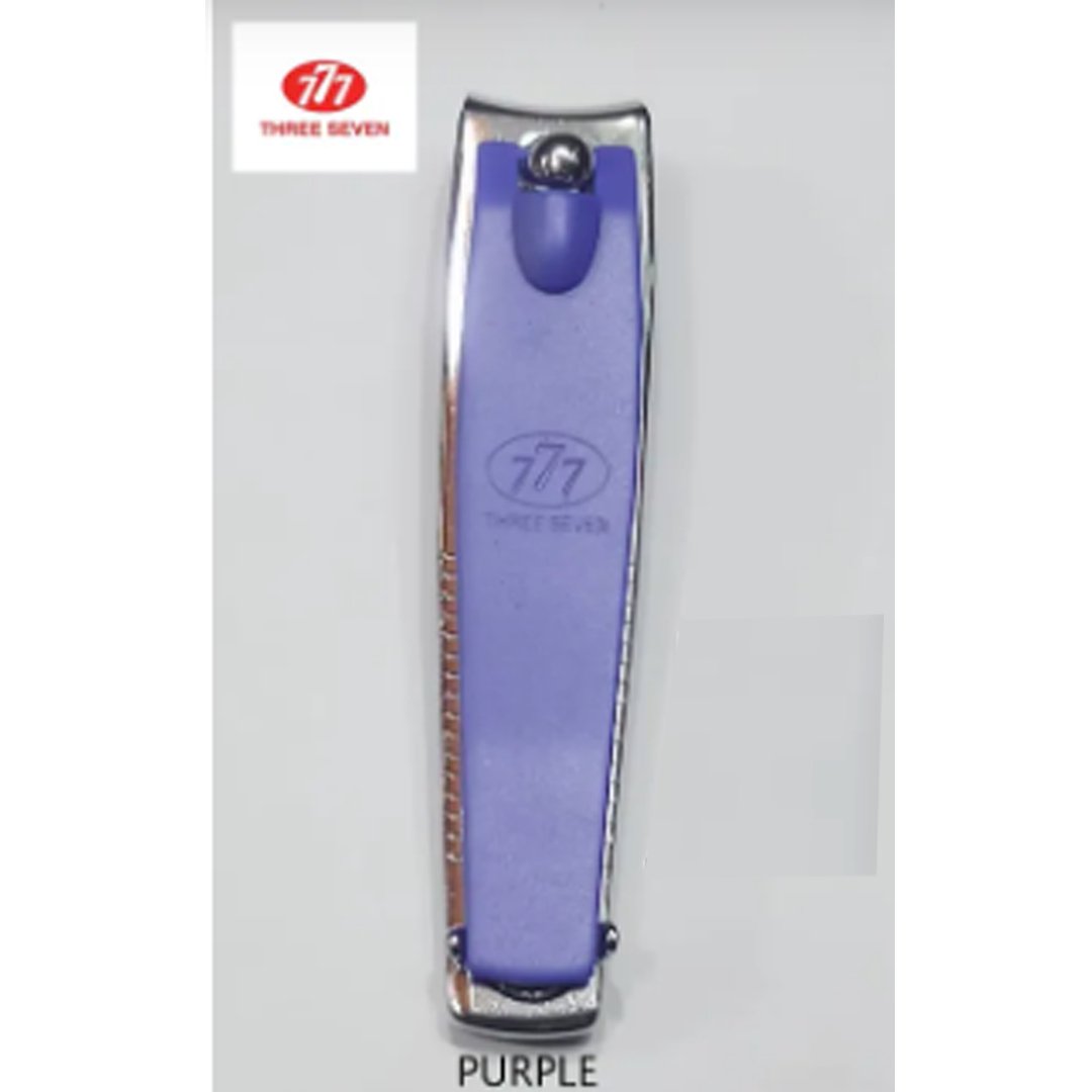 Three Seven (777) Nail Clipper Purple, 1 Ct - My Vitamin Store