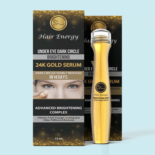 Under Eye Dark Circle Brightening 24K Gold Serum - Hair Energy - My Vitamin Store
