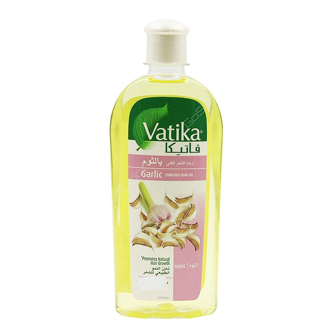 Vatika Garlic Enriched Hair Growth Hair Oil, 100ml - My Vitamin Store