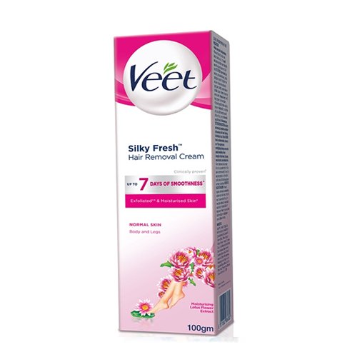 Veet Silky Fresh Hair Removal Cream for Normal Skin, 100g - My Vitamin Store