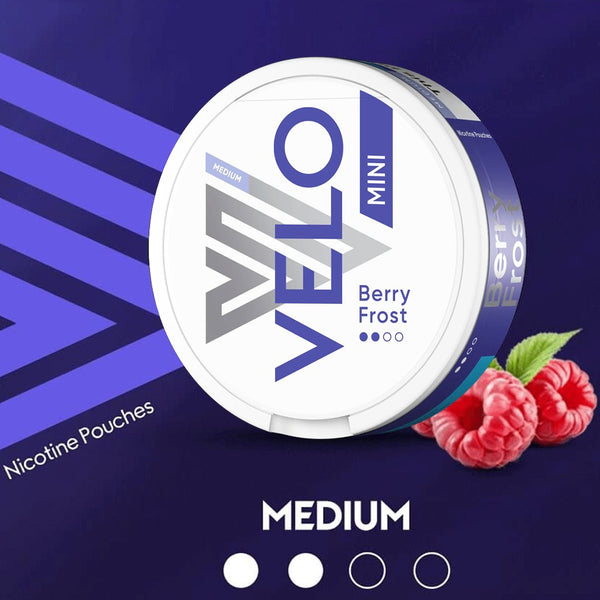 Velo Nicotine Pouches - Berry Frost 6mg (Medium), 12 Ct - My Vitamin Store