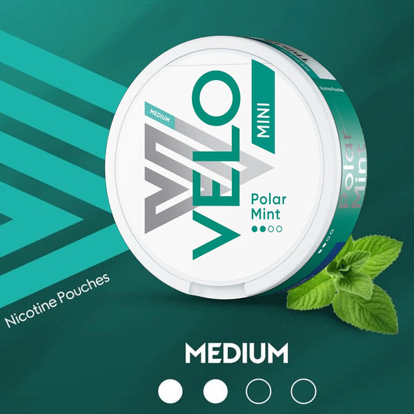 Velo Nicotine Pouches - Polar Mint 6mg (Medium), 12 Ct - My Vitamin Store