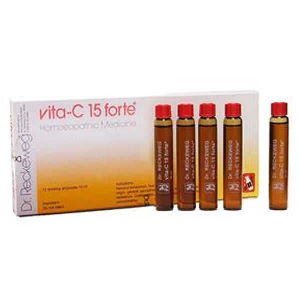 Vita-C 15 Forte Energy Tonic Ampoules - Dr. Reckeweg - My Vitamin Store