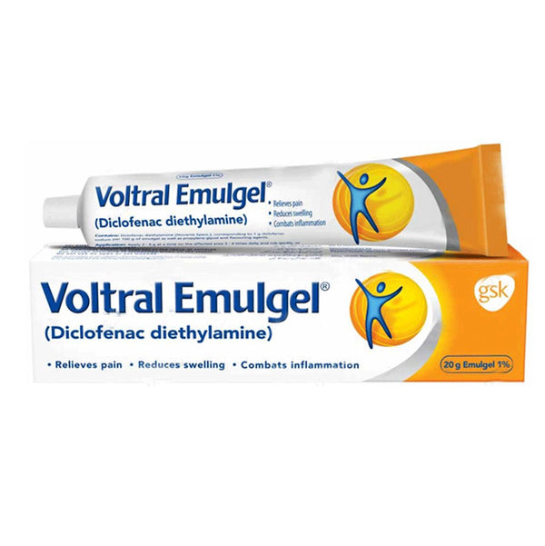 Voltral Emulgel 1%, 20g - GSK - My Vitamin Store