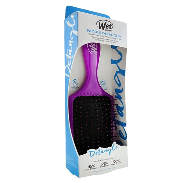 Wet Brush Paddle Detangler Brush Purple - My Vitamin Store