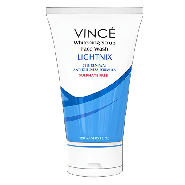 Whitening Scrub Face Wash - Vince - My Vitamin Store