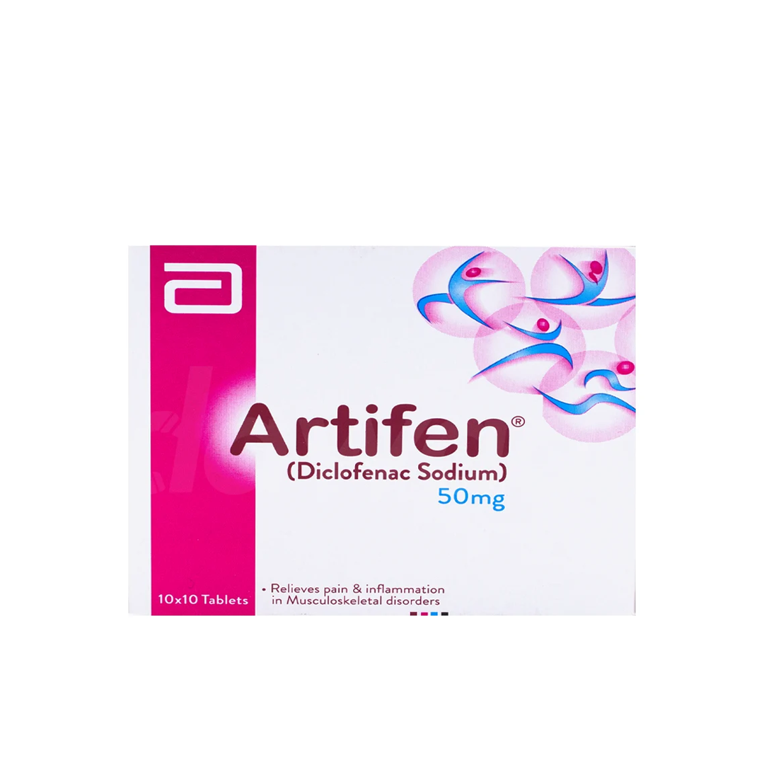 Abbott Artifen (Diclofenac) 50mg, 100 Ct